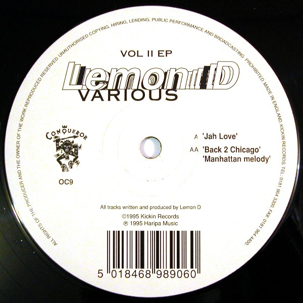 Lemon D - Vol II EP